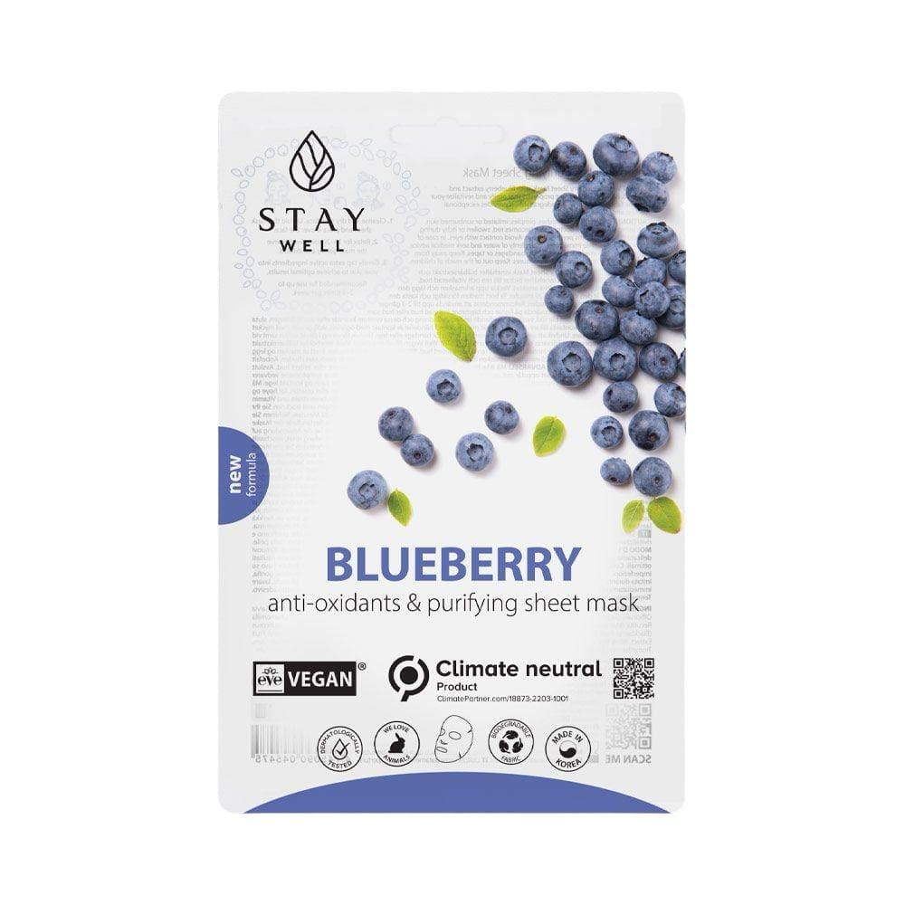 Stay Well BLUEBERRY Face Mask - Wardobie