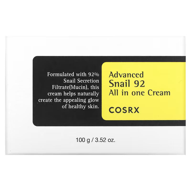 COSRX - Advanced Snail 92 All In One Cream [100g] - Wardobie