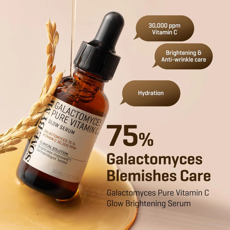 SOME BY MI - Galactomyces Pure Vitamin C Glow Serum [30ml] - Wardobie