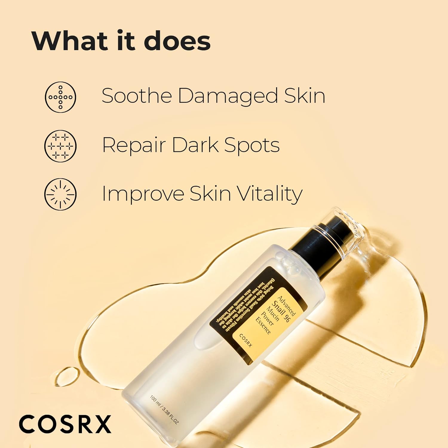 COSRX - Advanced Snail 96 Mucin Power Essence [100ml] - Wardobie