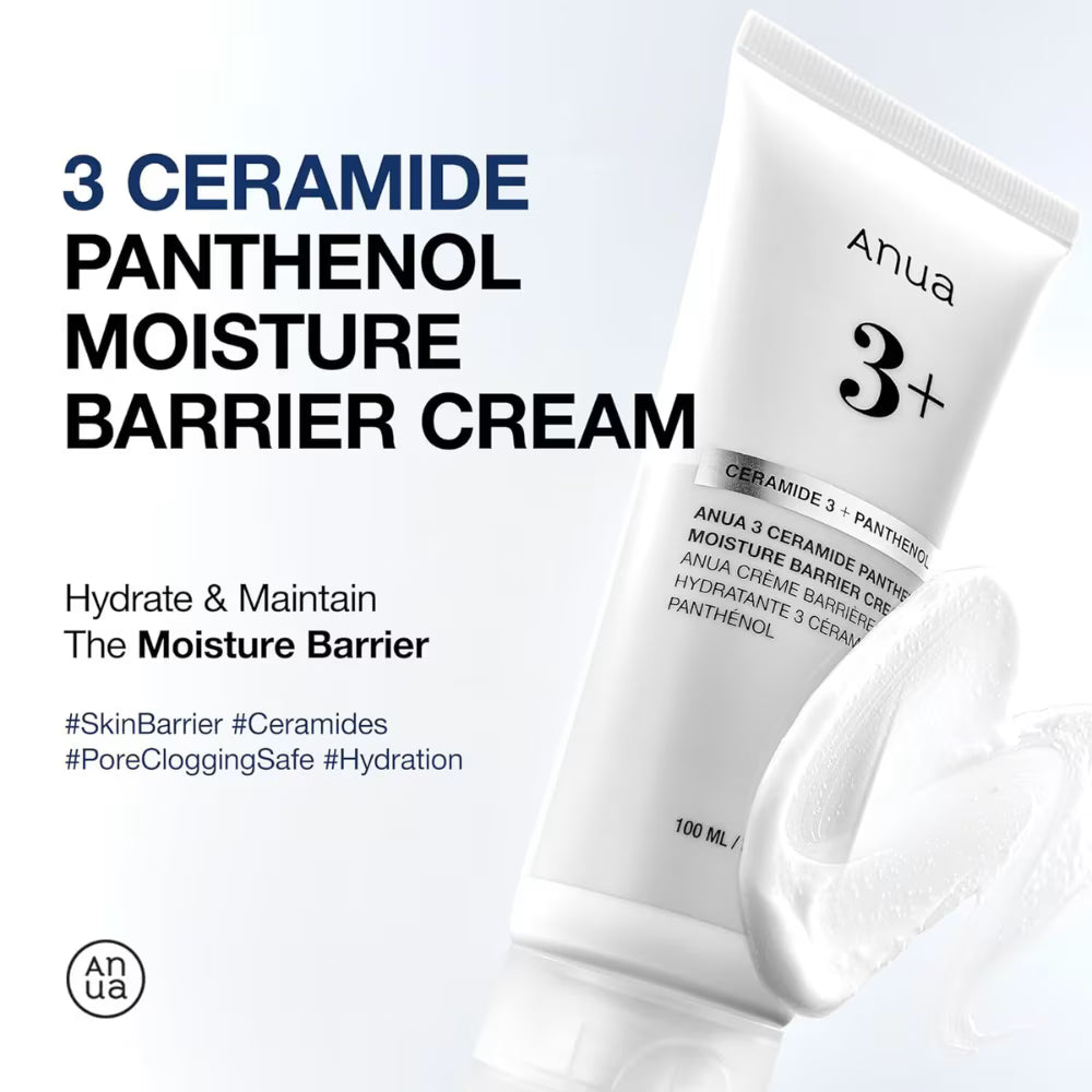 ANUA 3 Ceramide Panthenol Moisture Barrier Cream