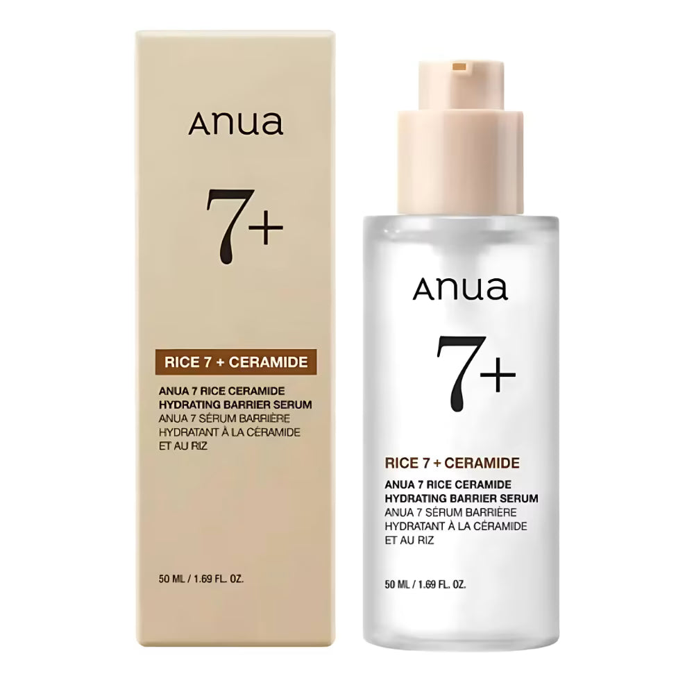 Anua - 7 Rice Ceramide Hydrating Barrier Serum [50ml] - Wardobie