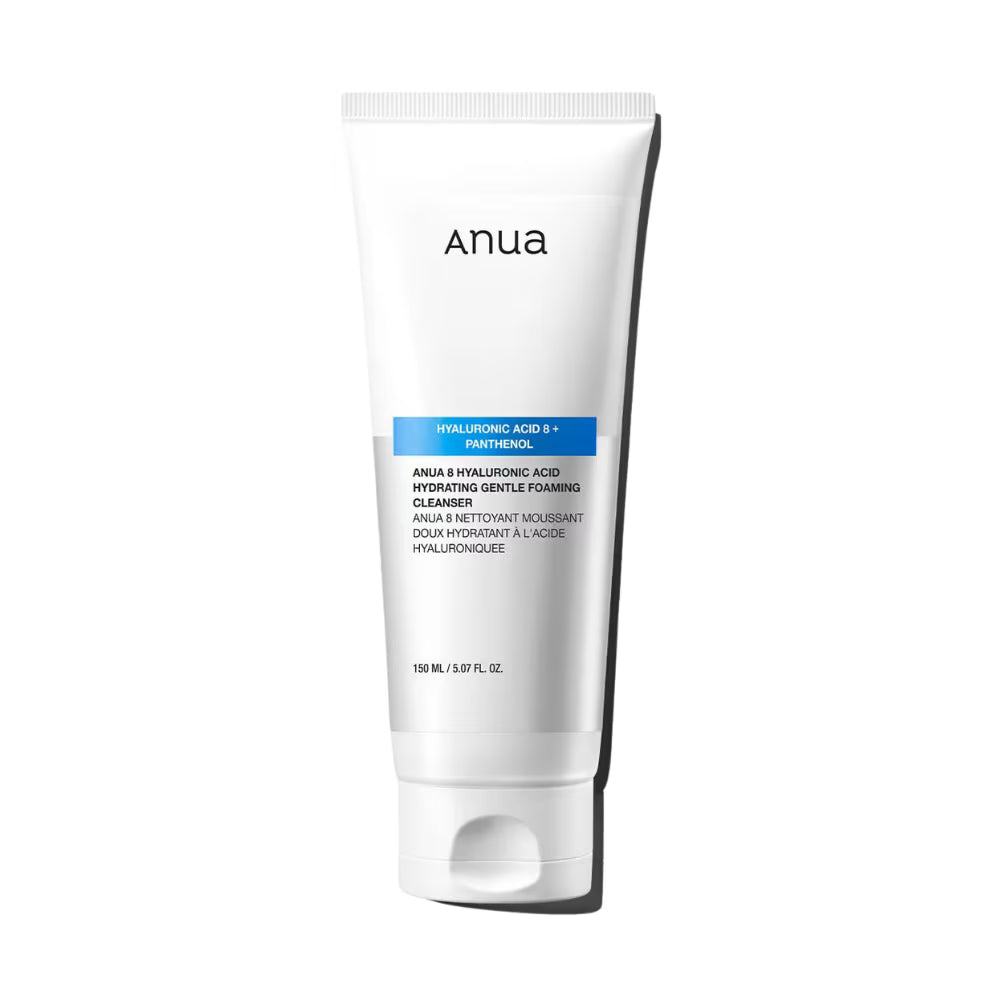 Anua - 8 Hyaluronic Acid Hydrating Gentle Foaming Cleanser [150ml] - Wardobie