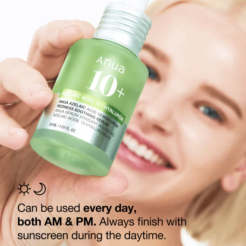 Anua Azelaic Acid 10 Hyaluron Redness Soothing Serum