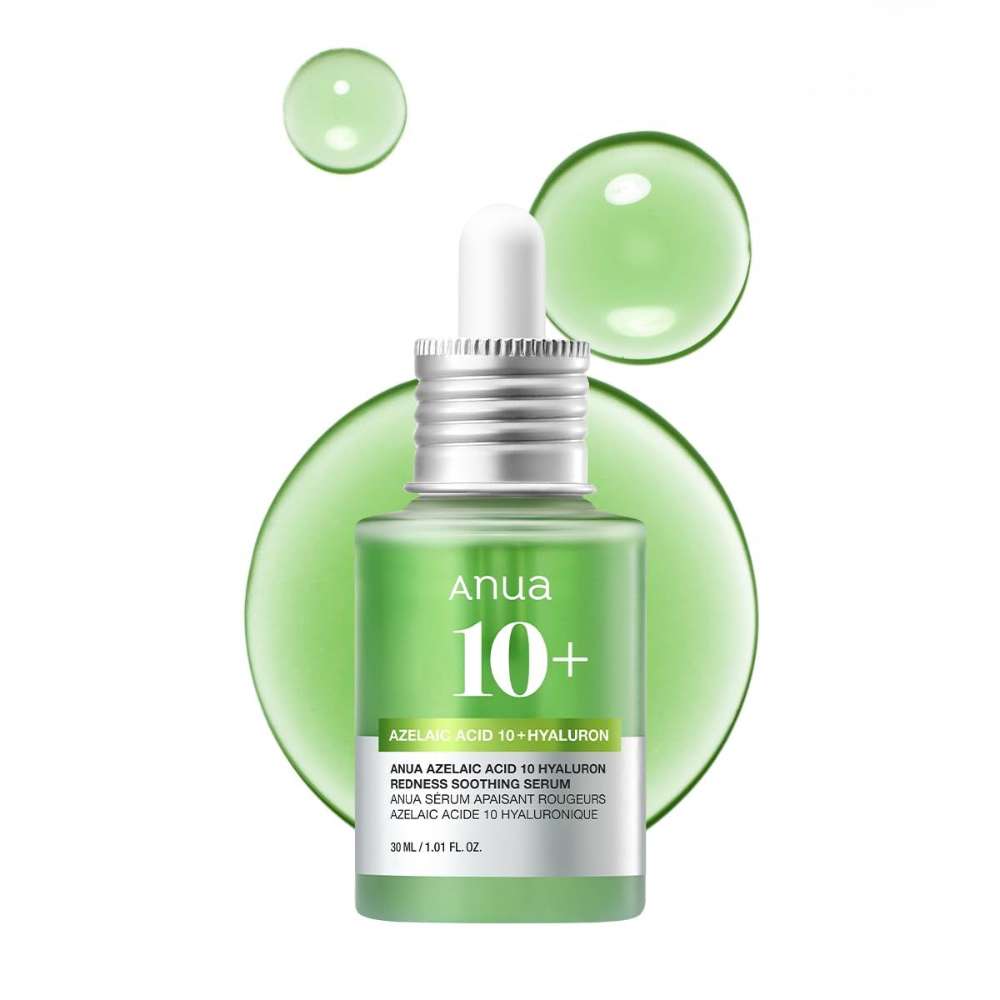 Anua - Azelaic Acid 10 Hyaluron Redness Soothing Serum [30ml] - Wardobie