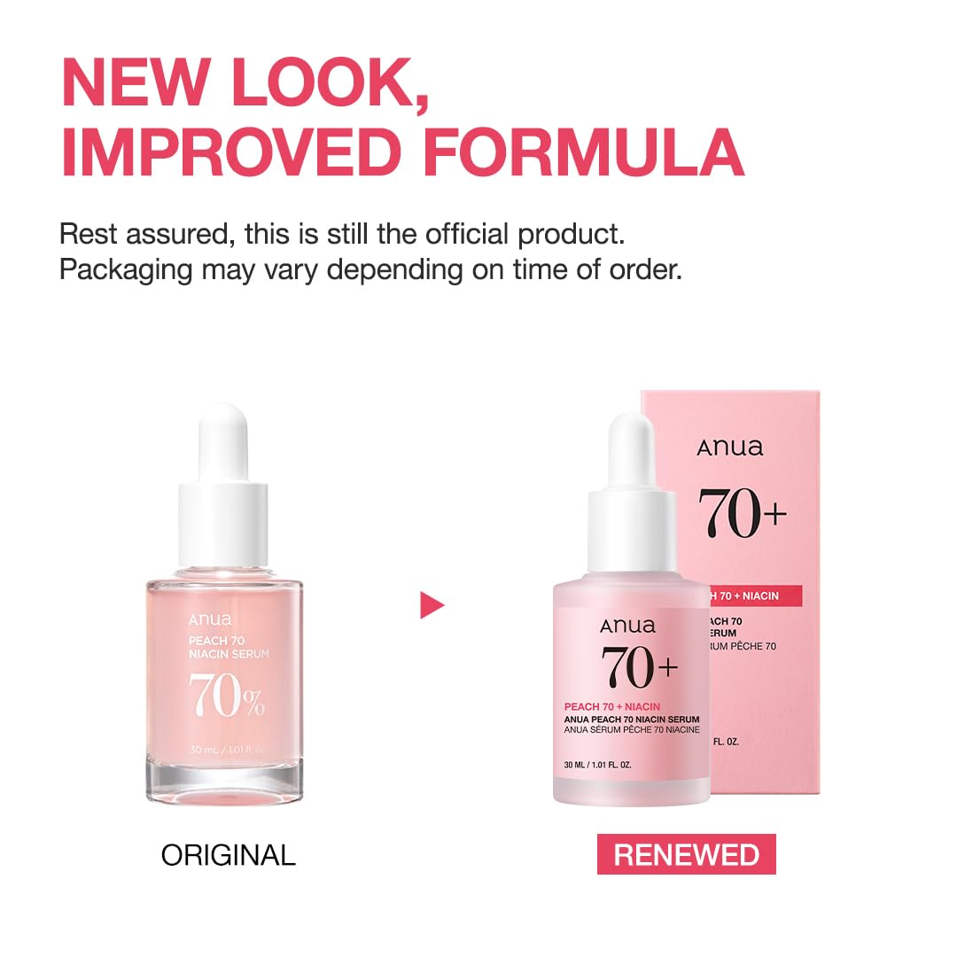 Anua - Peach 70% Niacinamide Serum - Wardobie