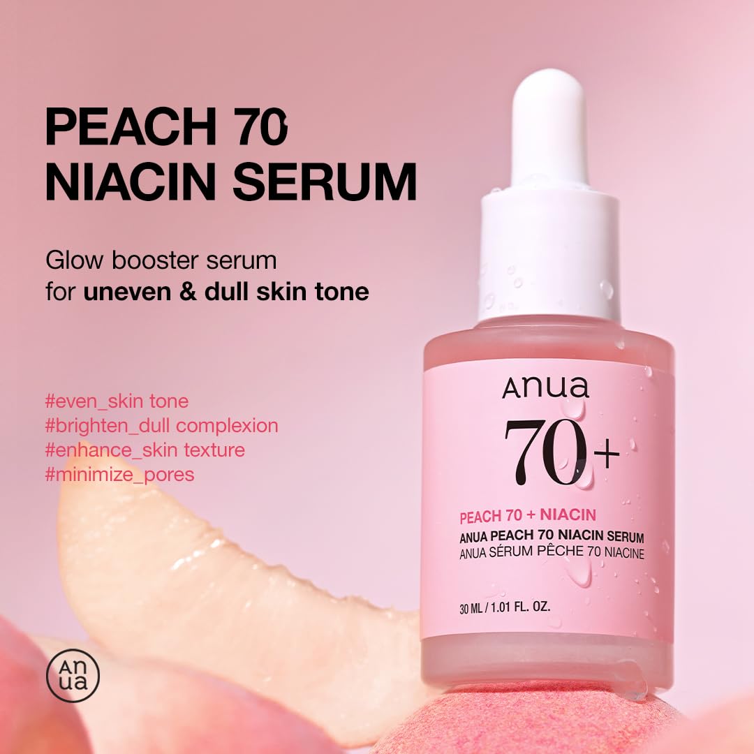 Anua - Peach 70% Niacinamide Serum - Wardobie