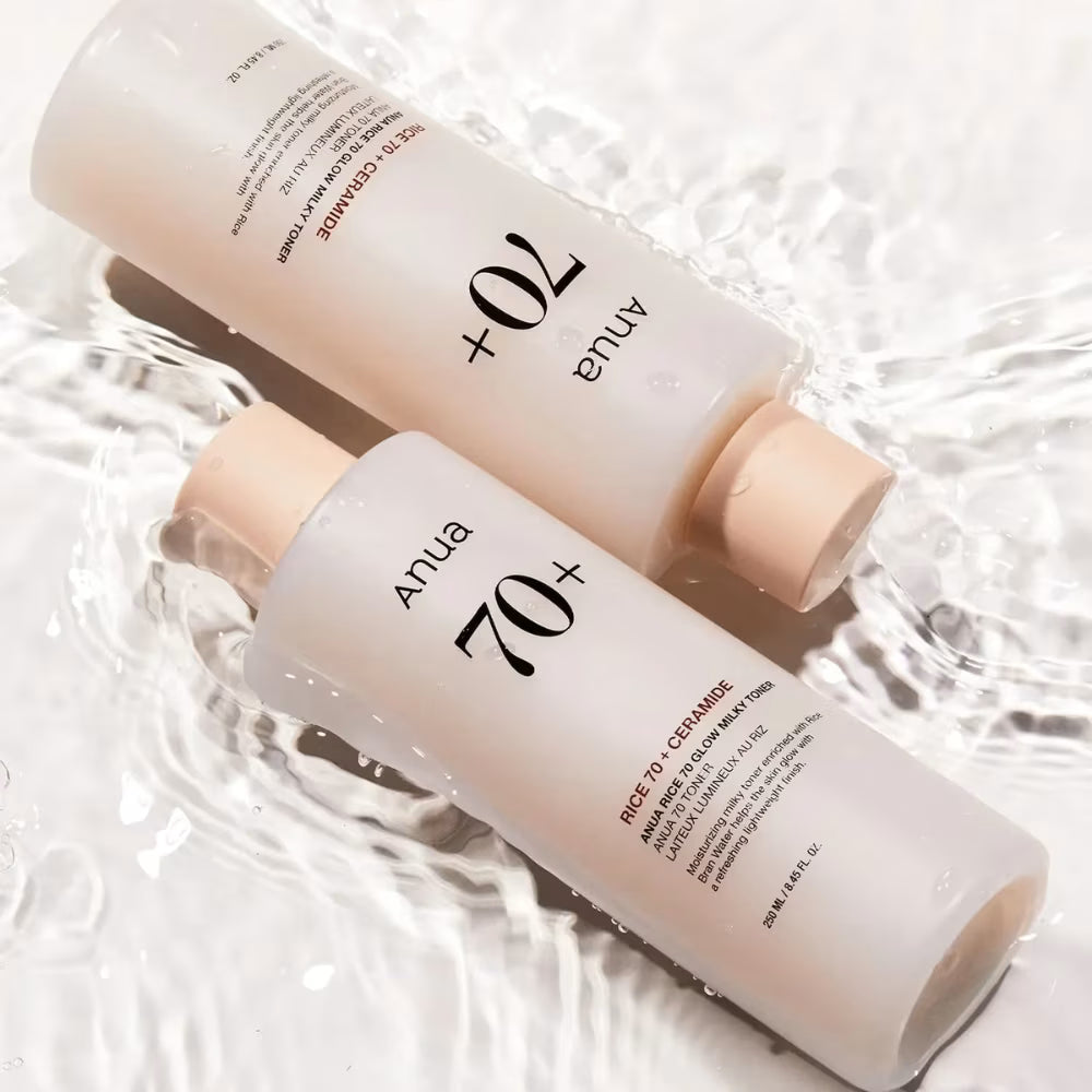 Anua - Rice 70 Glow Milky Toner [250ml] - Wardobie