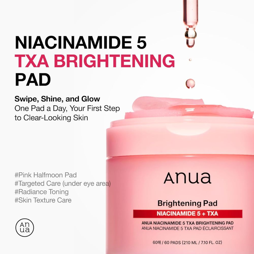 Anua – Niacinamide 5 TXA Brightening Pad 60 Pads [210ml] - Wardobie