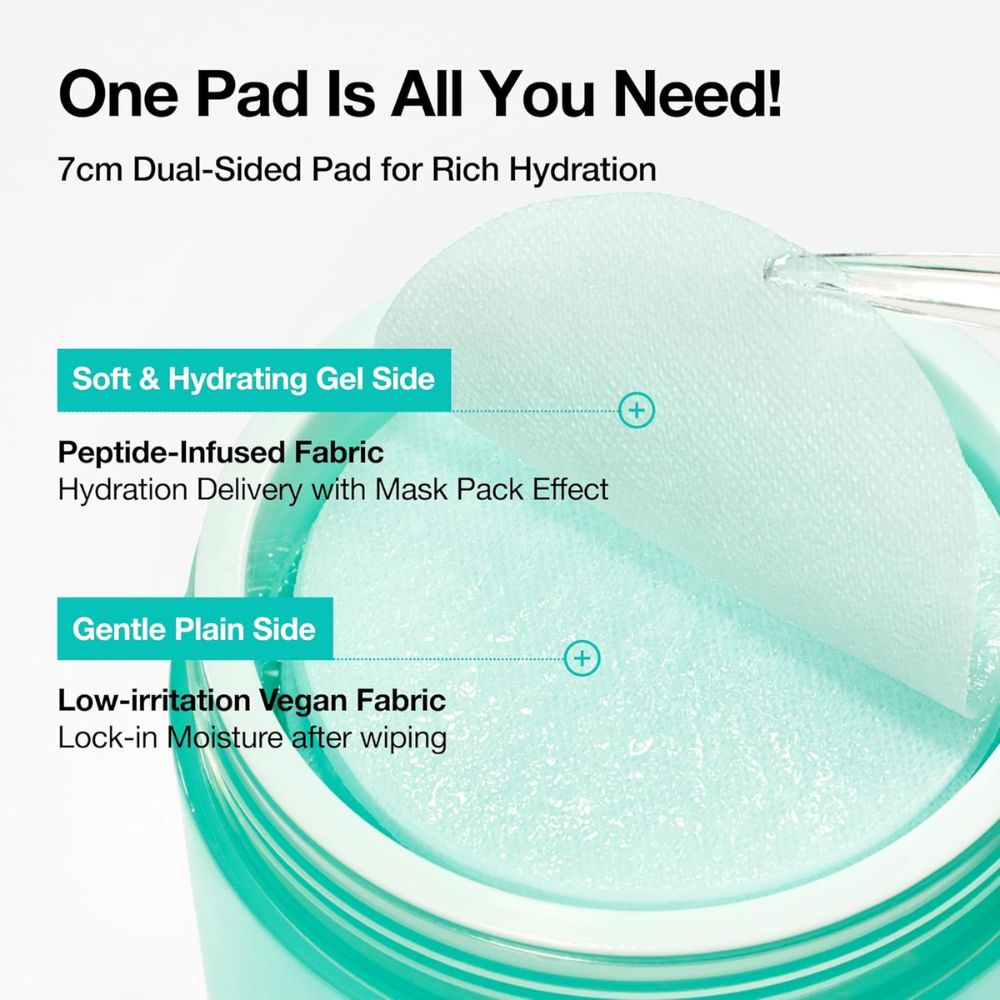 Anua – PDRN 100 Hyaluronic Acid Glow Pad 60 Pads [180ml] - Wardobie