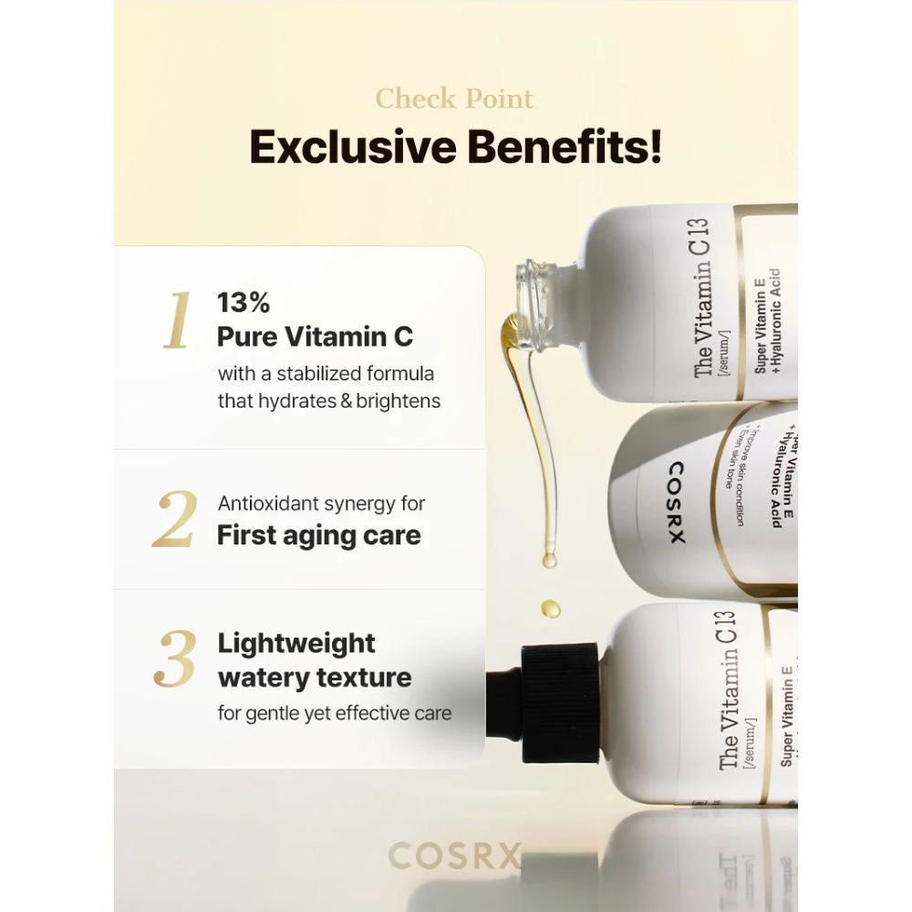 COSRX - The Vitamin C 13 Serum [20ml] - Wardobie