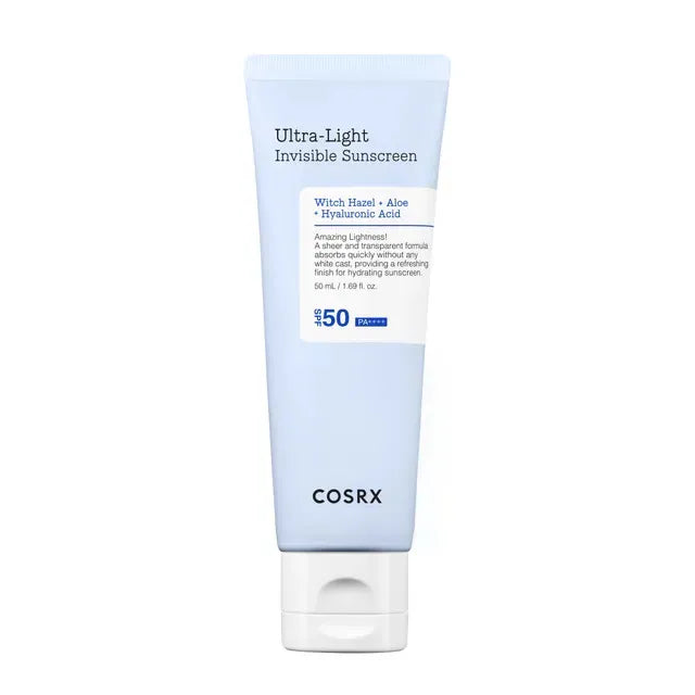 COSRX - Ultra-Light Invisible Sunscreen SPF50 [50ml] - Wardobie