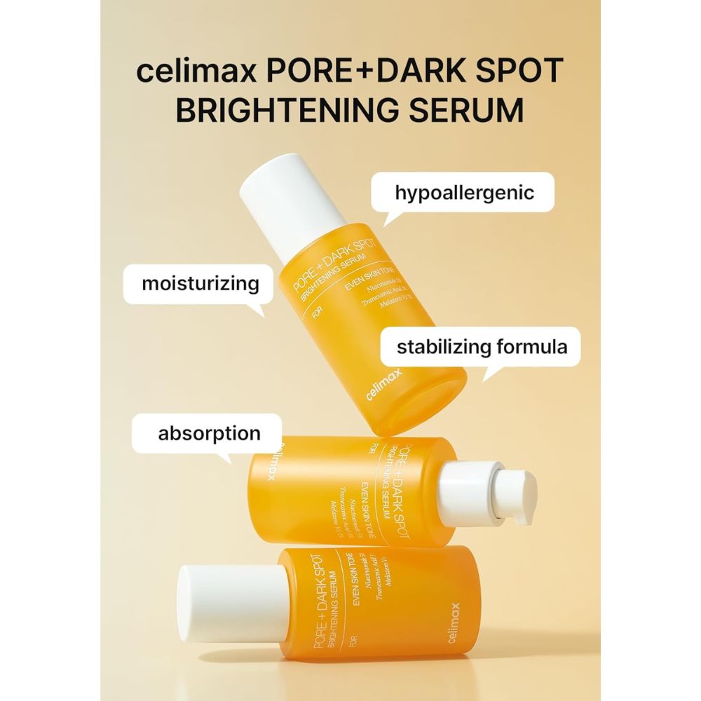 Celimax Pore +Dark Spot Brightening Serum (30ml) - Wardobie