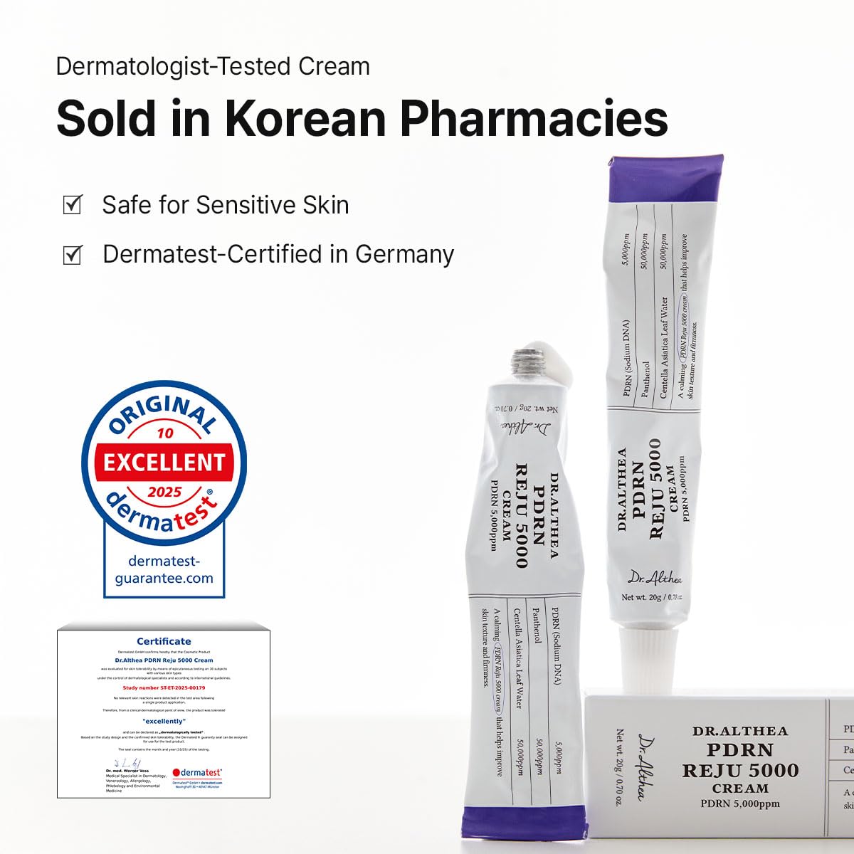 Dr. Althea - PDRN Reju 5000 Cream [20g] - Wardobie
