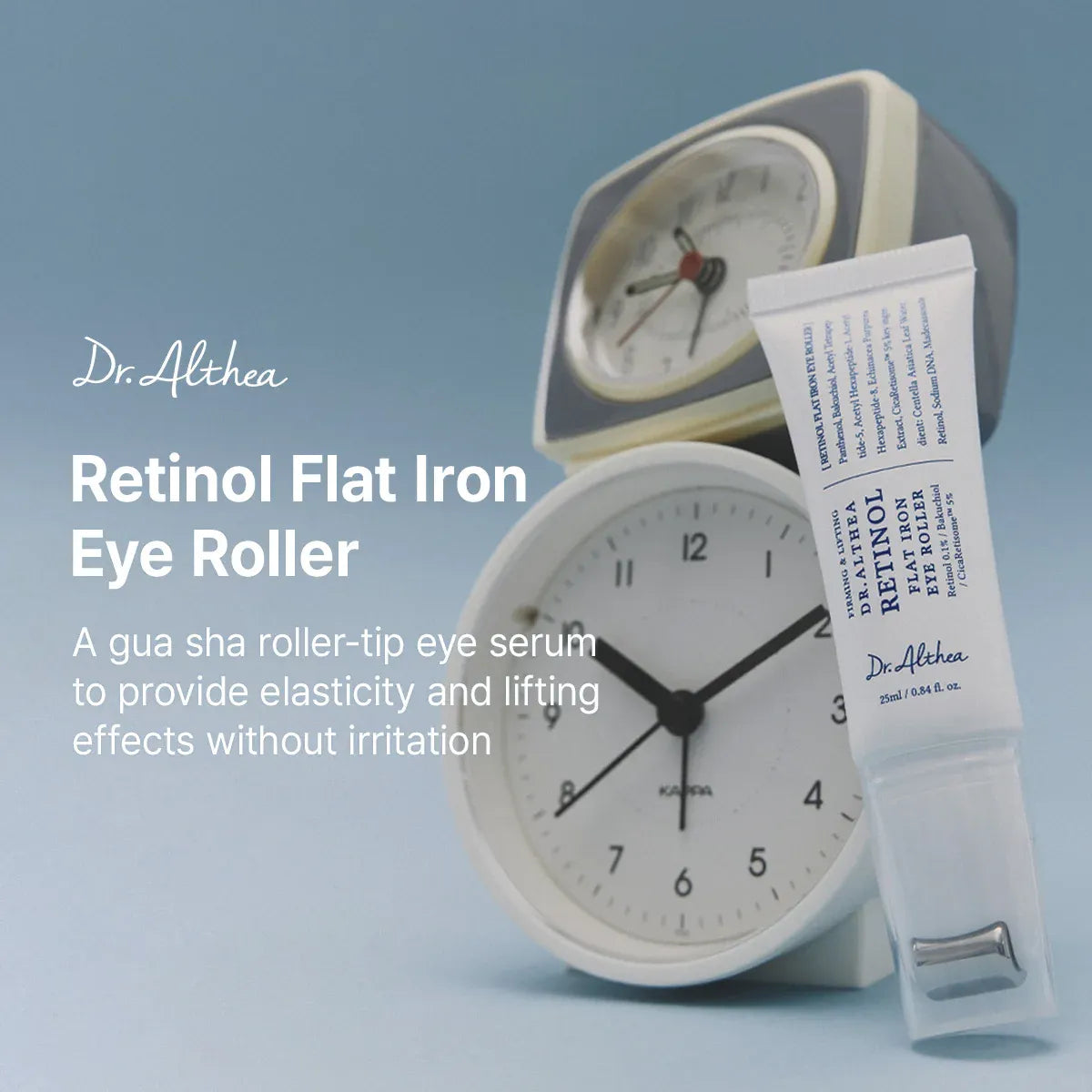 Dr. Althea Retinol Flat Iron Eye Roller [25ml] - Wardobie