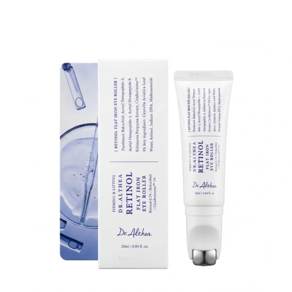 Dr. Althea Retinol Flat Iron Eye Roller [25ml] - Wardobie