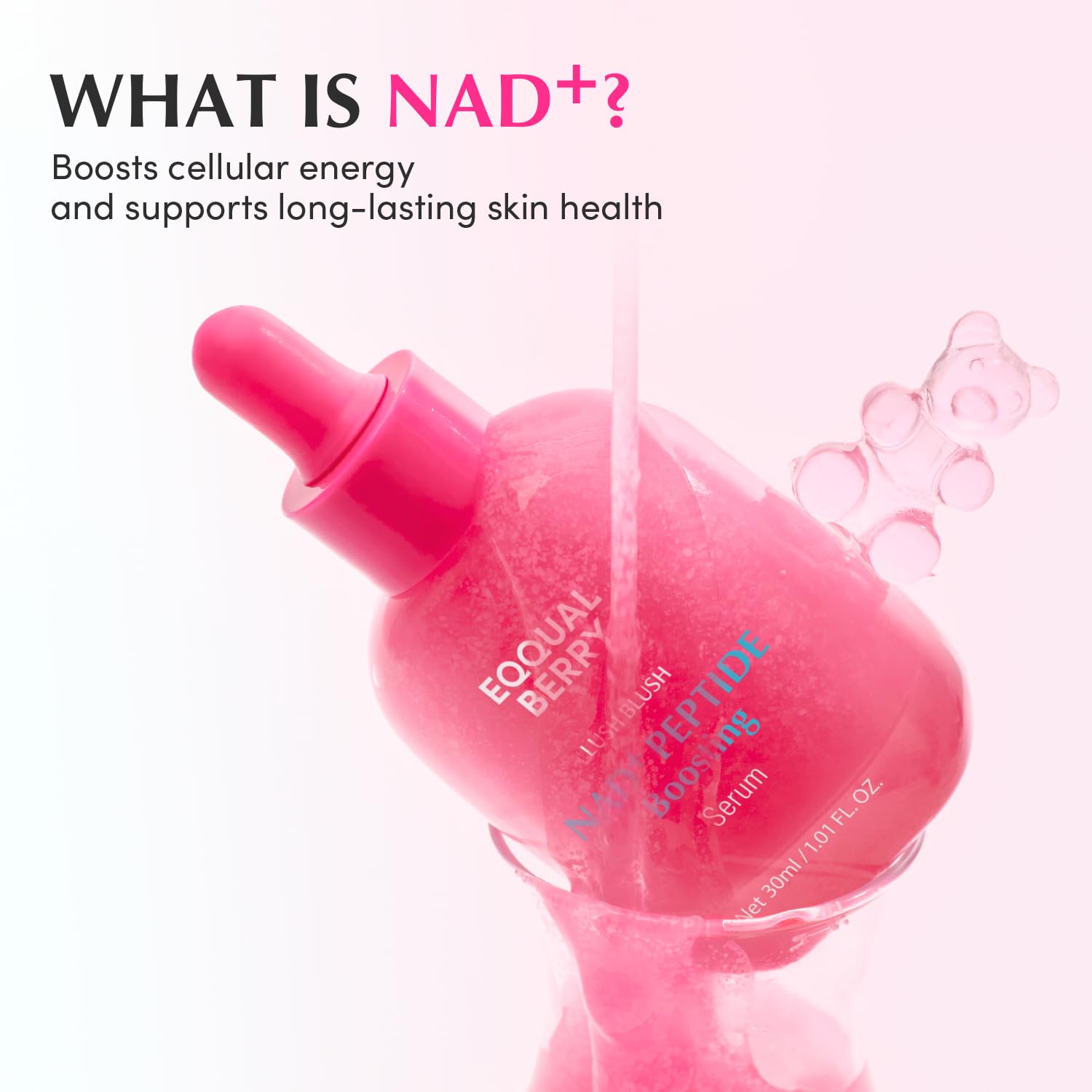 EQQUALBERRY - NAD+ Peptide Boosting Serum [30ml] - Wardobie