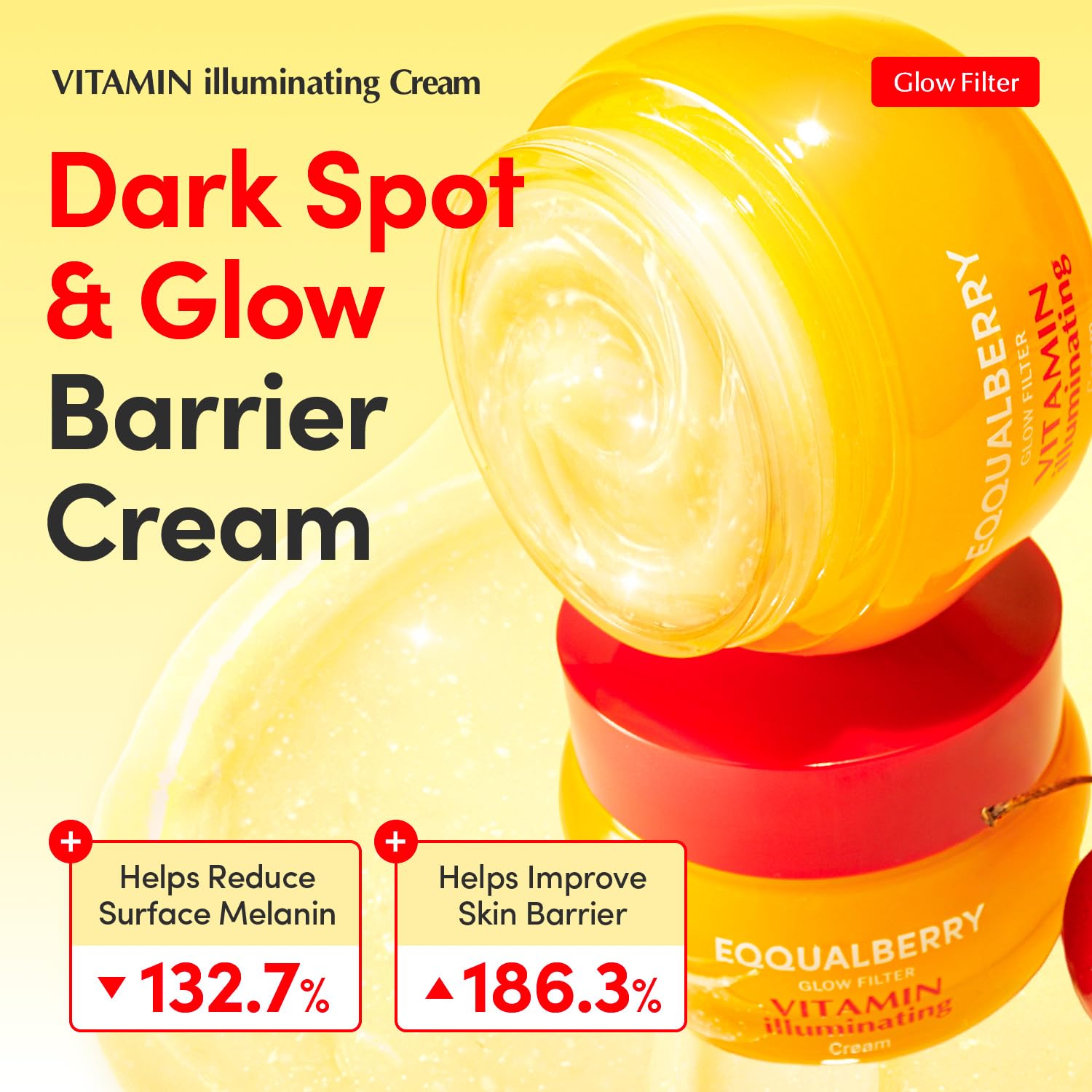 EQQUALBERRY - Vitamin Illuminating Cream [50ml] - Wardobie