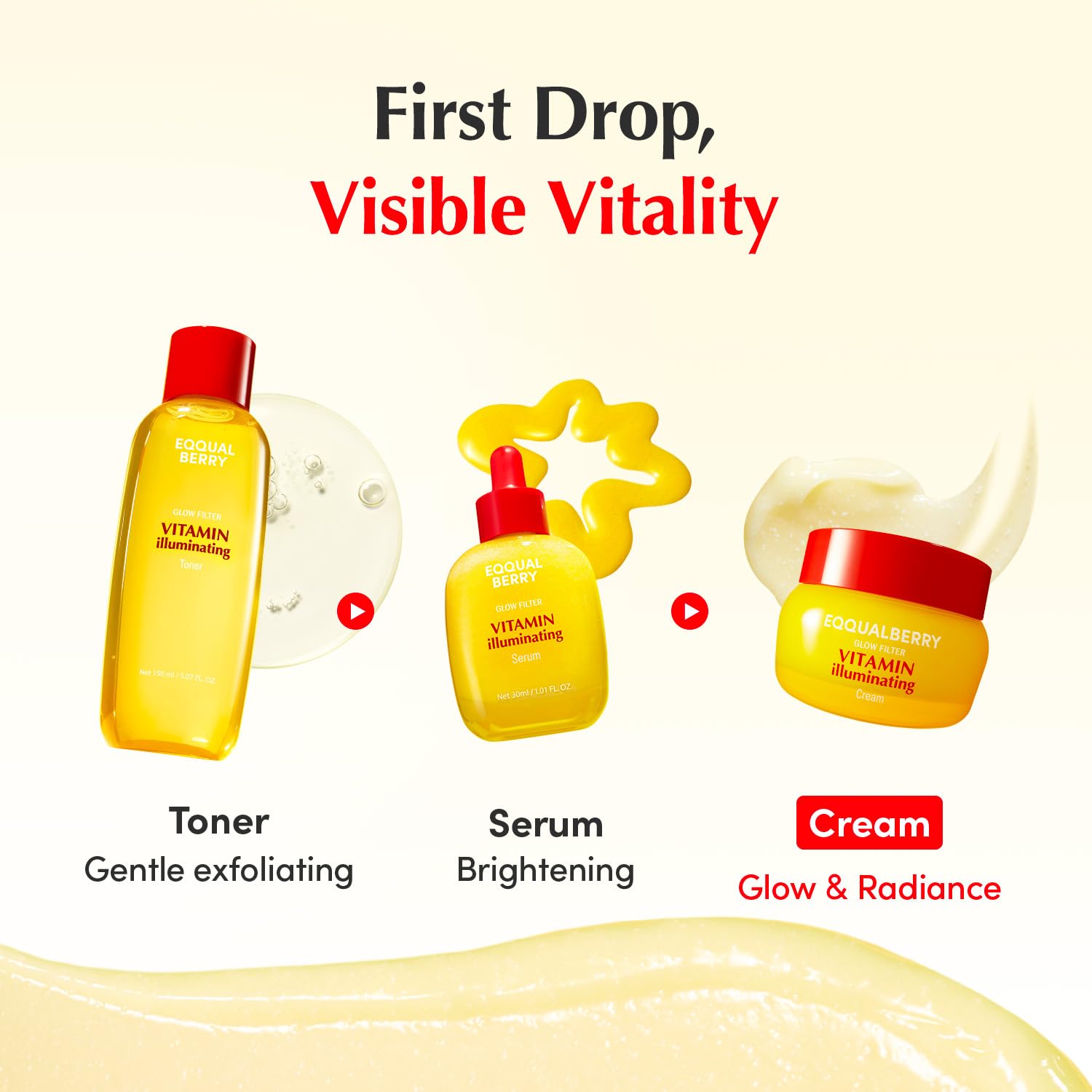EQQUALBERRY - Vitamin Illuminating Cream [50ml] - Wardobie