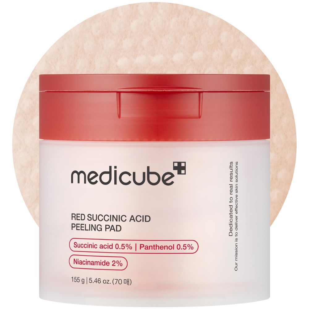 MEDICUBE Red Succinic Acid Peeling Pad
