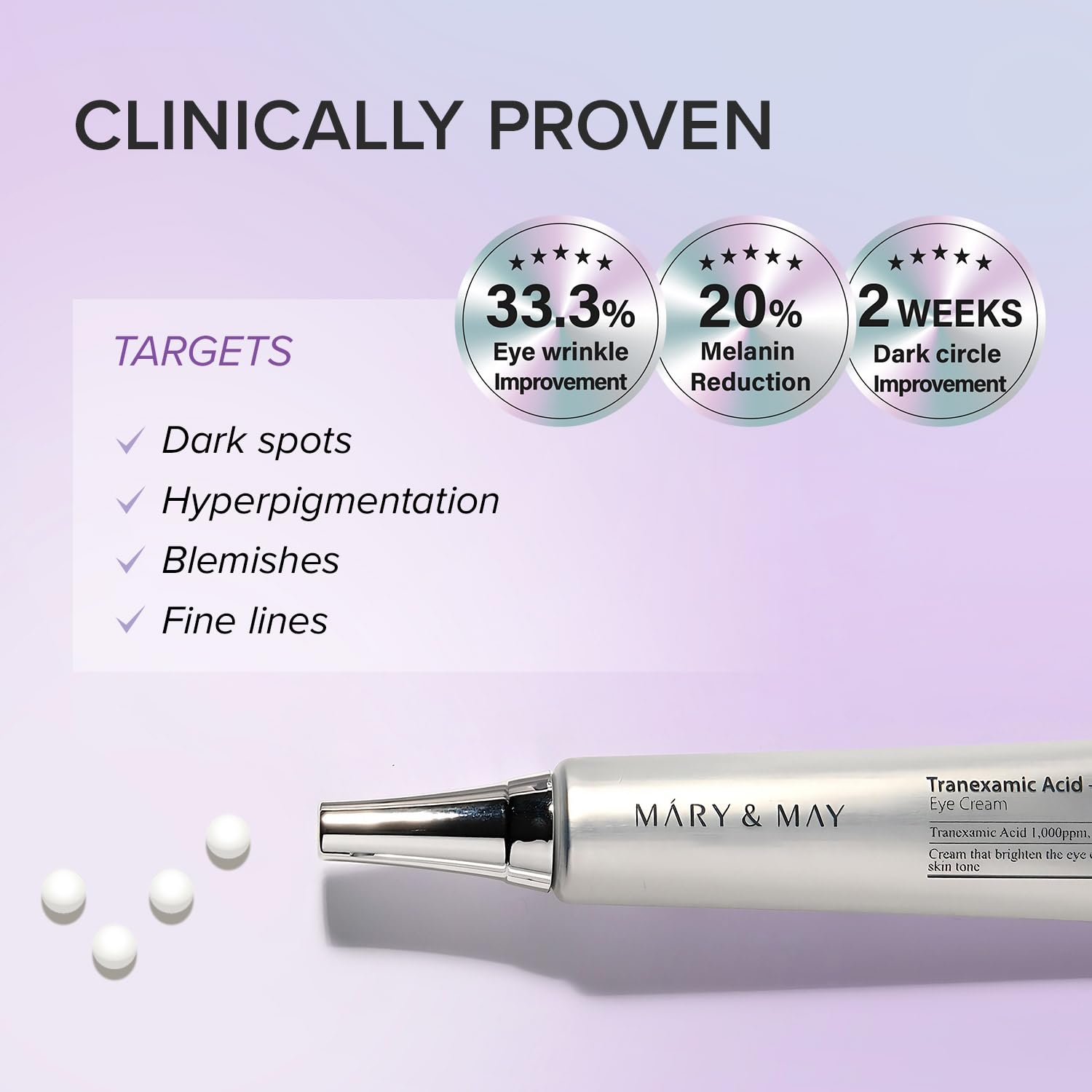 Mary & May - Glutathione Eye Cream Special Set - Wardobie