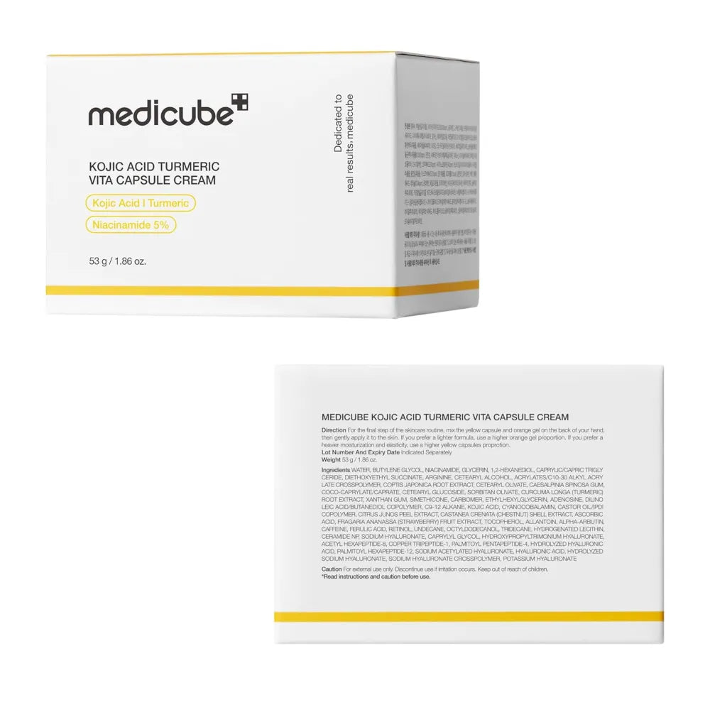 Medicube Kojic Acid Turmeric Vita Capsule Cream [53g] - Wardobie