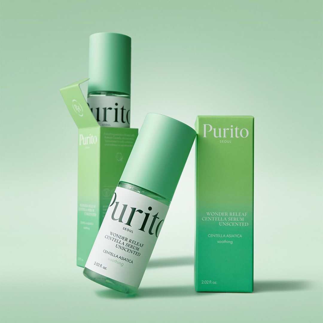 Purito SEOUL - Wonder Releaf Centella Serum Unscented Mini [15ml] - Wardobie