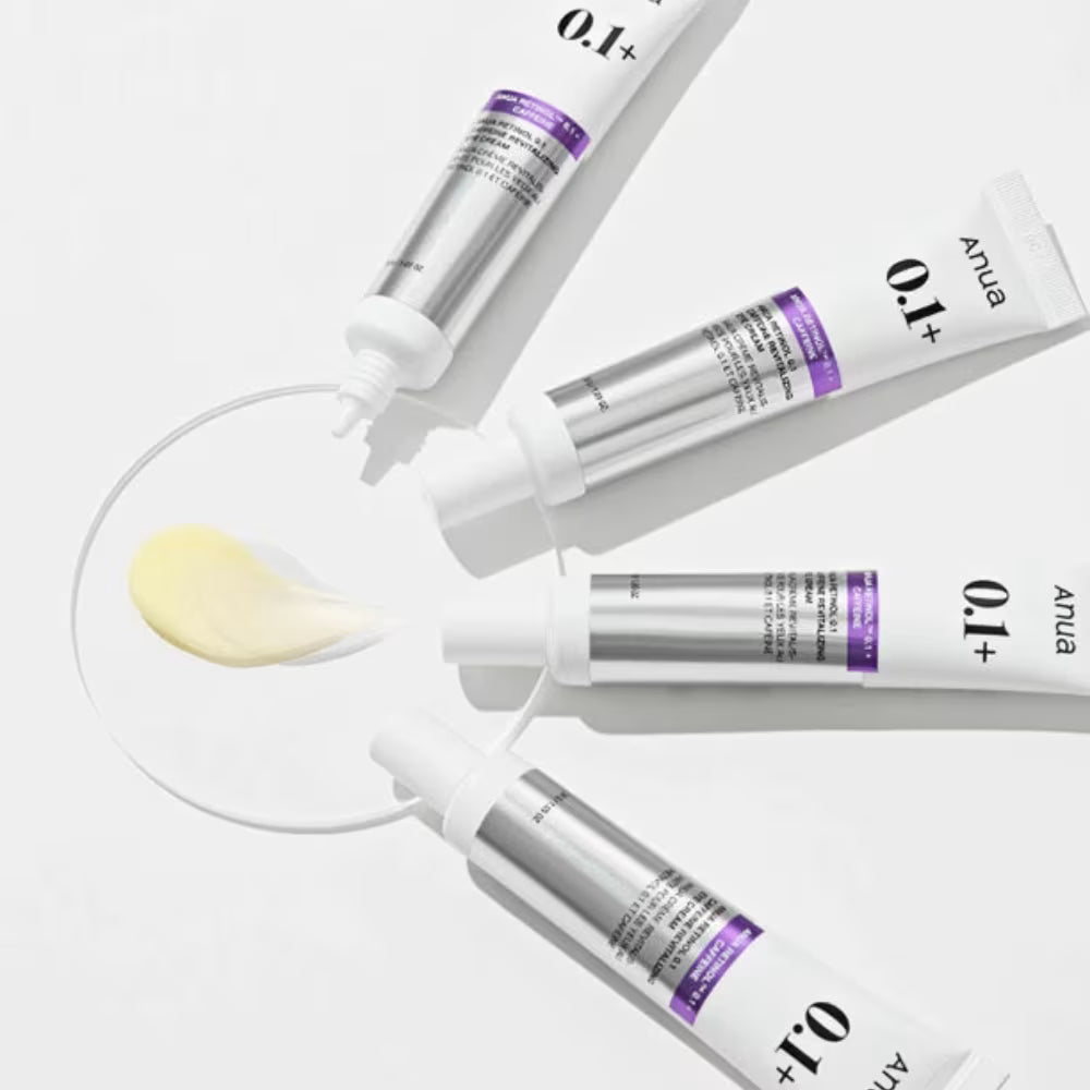 Anua - Retinol 0.1 Caffeine Revitalizing Eye Cream [30g] - Wardobie