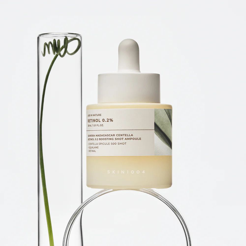 SKIN1004 – Madagascar Centella Retinol 0.2 Boosting Shot Ampoule [30ml] - Wardobie