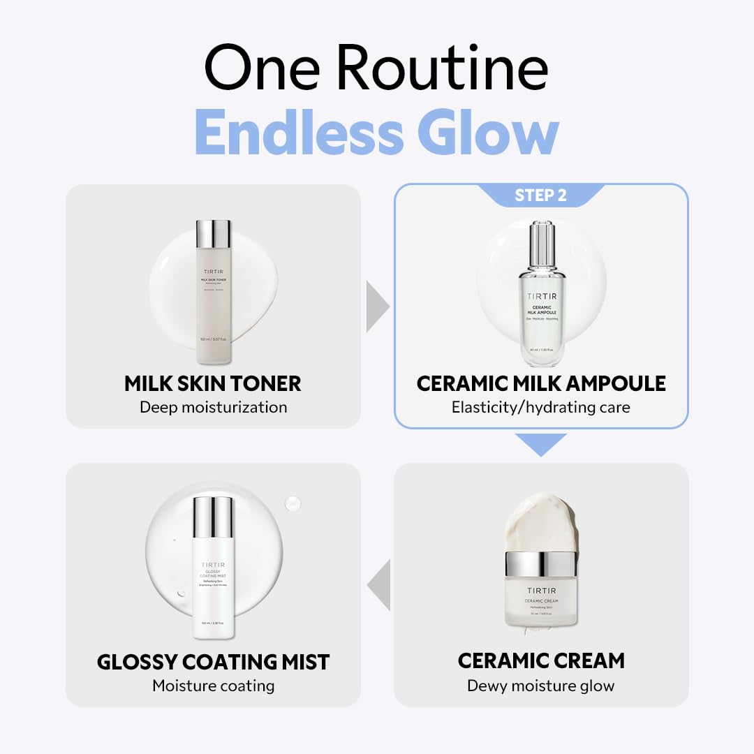 TIRTIR - Ceramic Milk Ampoule [30ml] - Wardobie