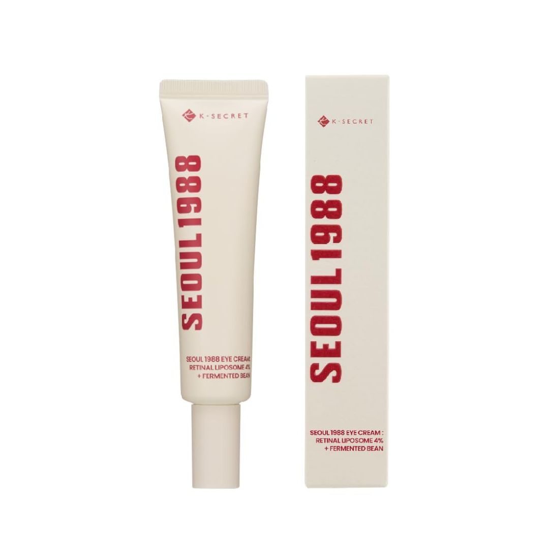 K-SECRET SEOUL 1988 - Eye Cream : Retinal Liposome 4% + Fermented Bean [30ml] - Wardobie