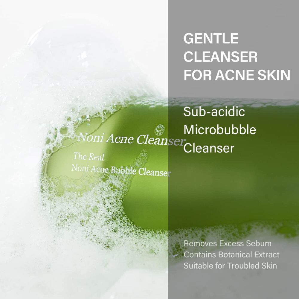 Celimax The Real Noni Acne Bubble Cleanser [155ml] - Wardobie