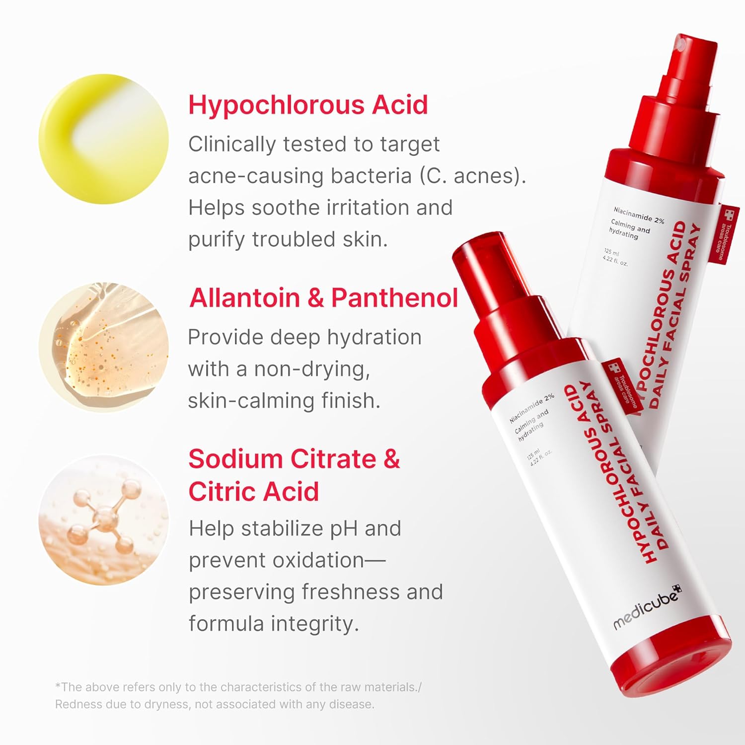 medicube - Hypochlorous Acid Daily Facial Spray [125ml] - Wardobie