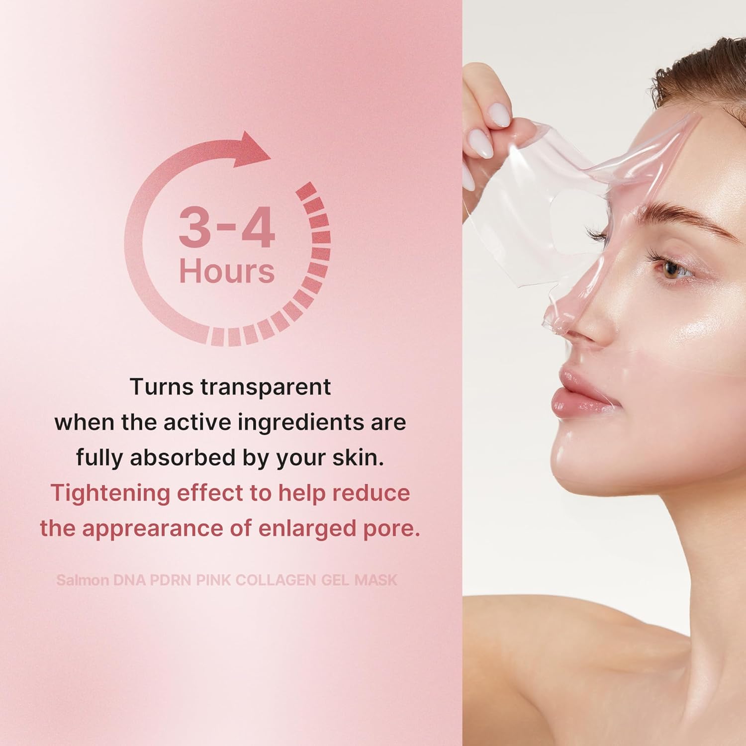 medicube - PDRN Pink Collagen Gel Mask [28g x 4 sheets] - Wardobie