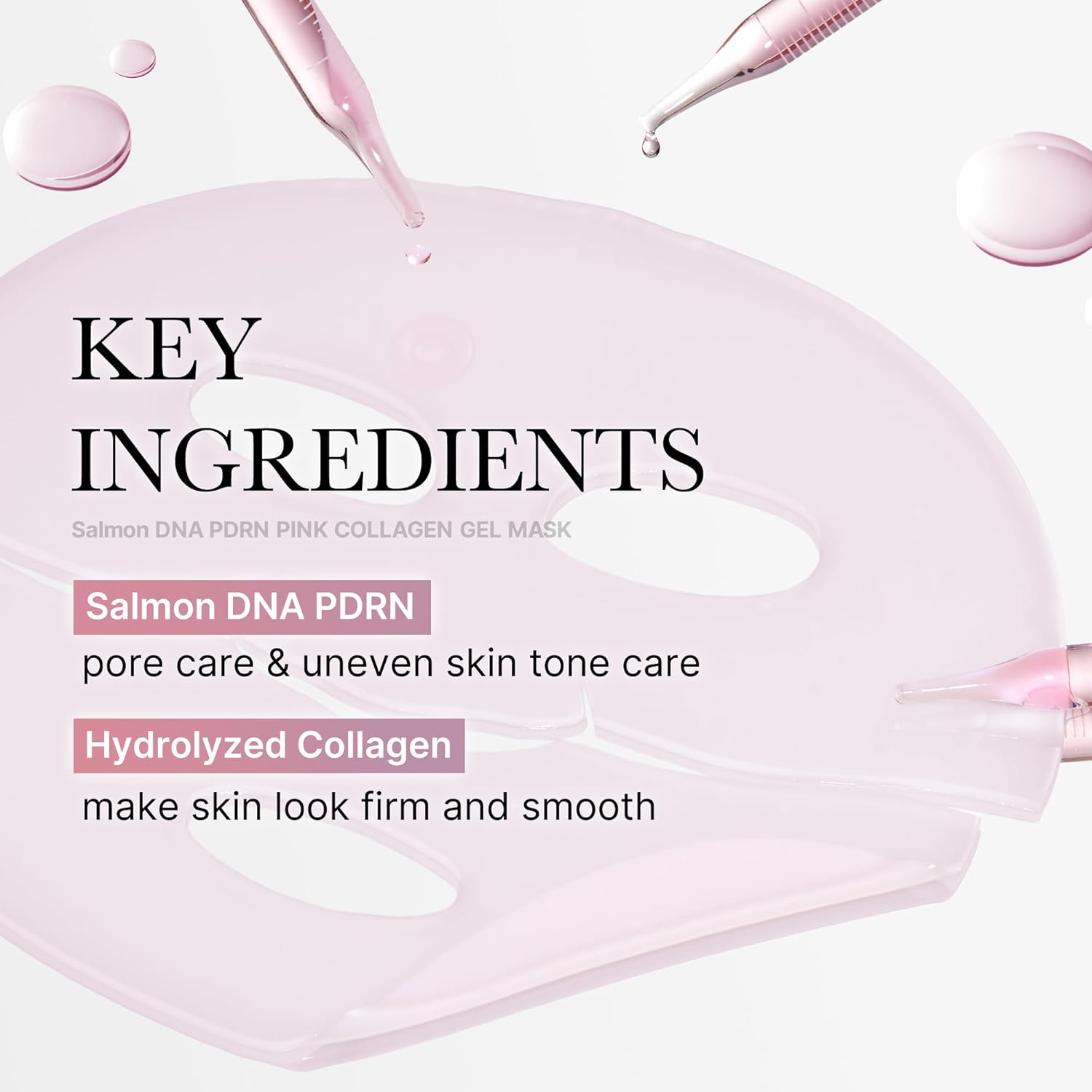 medicube - PDRN Pink Collagen Gel Mask [28g x 4 sheets] - Wardobie