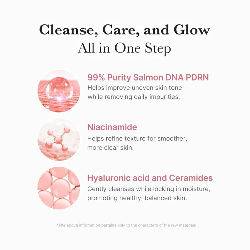 medicube PDRN Pink Niacinamide Whip Cleanser [120g] - Wardobie