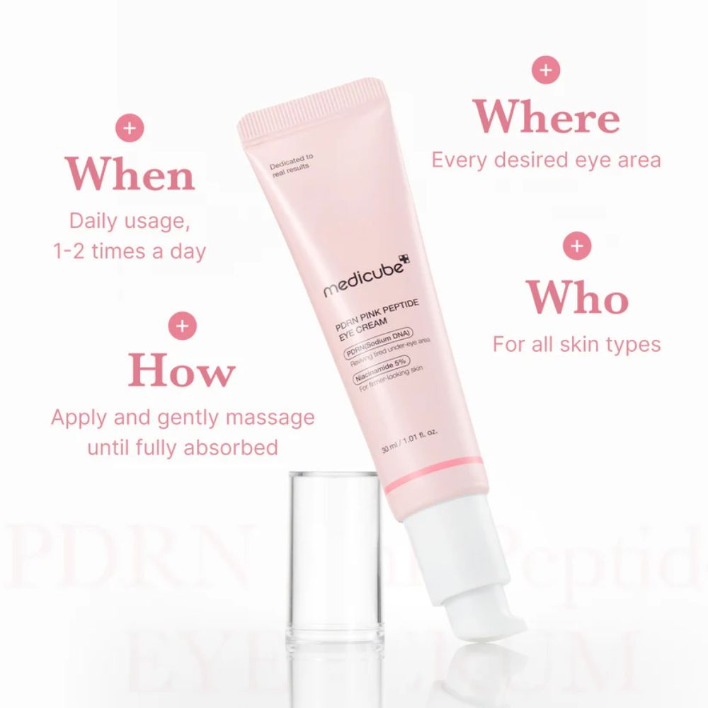 medicube - PDRN Pink Peptide Eye Cream 30ml
