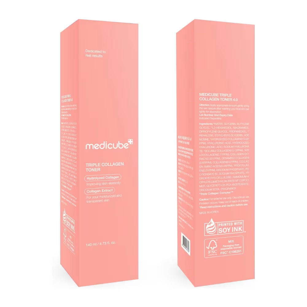 medicube - Triple Collagen Toner [140ml] - Wardobie