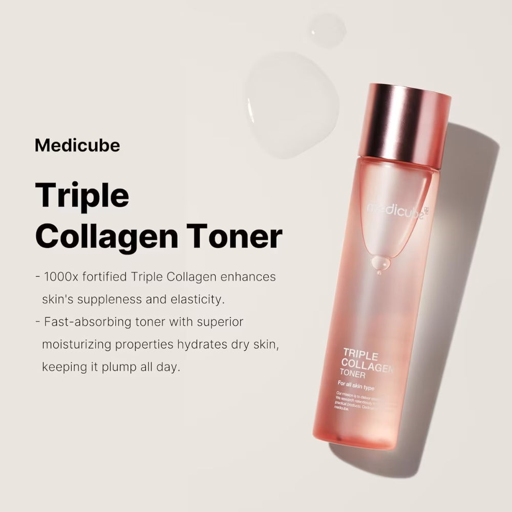 medicube - Triple Collagen Toner [140ml] - Wardobie