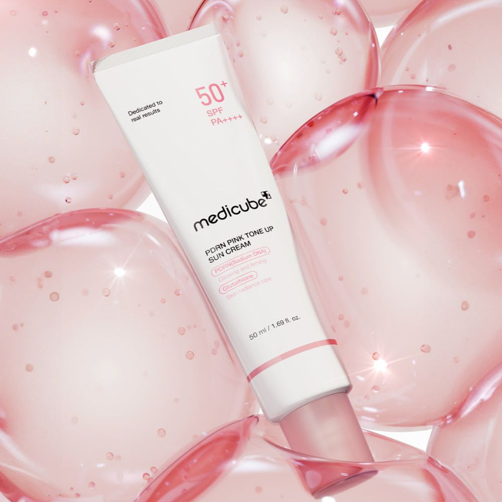 medicube – PDRN Pink Tone Up Sun Cream [50ml] - Wardobie