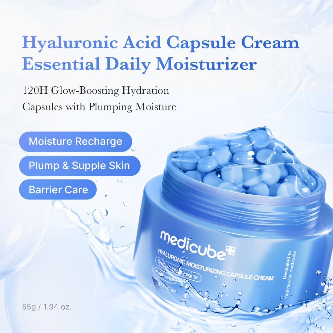 medicube - hyaluronic moisturizing capsule cream - Wardobie