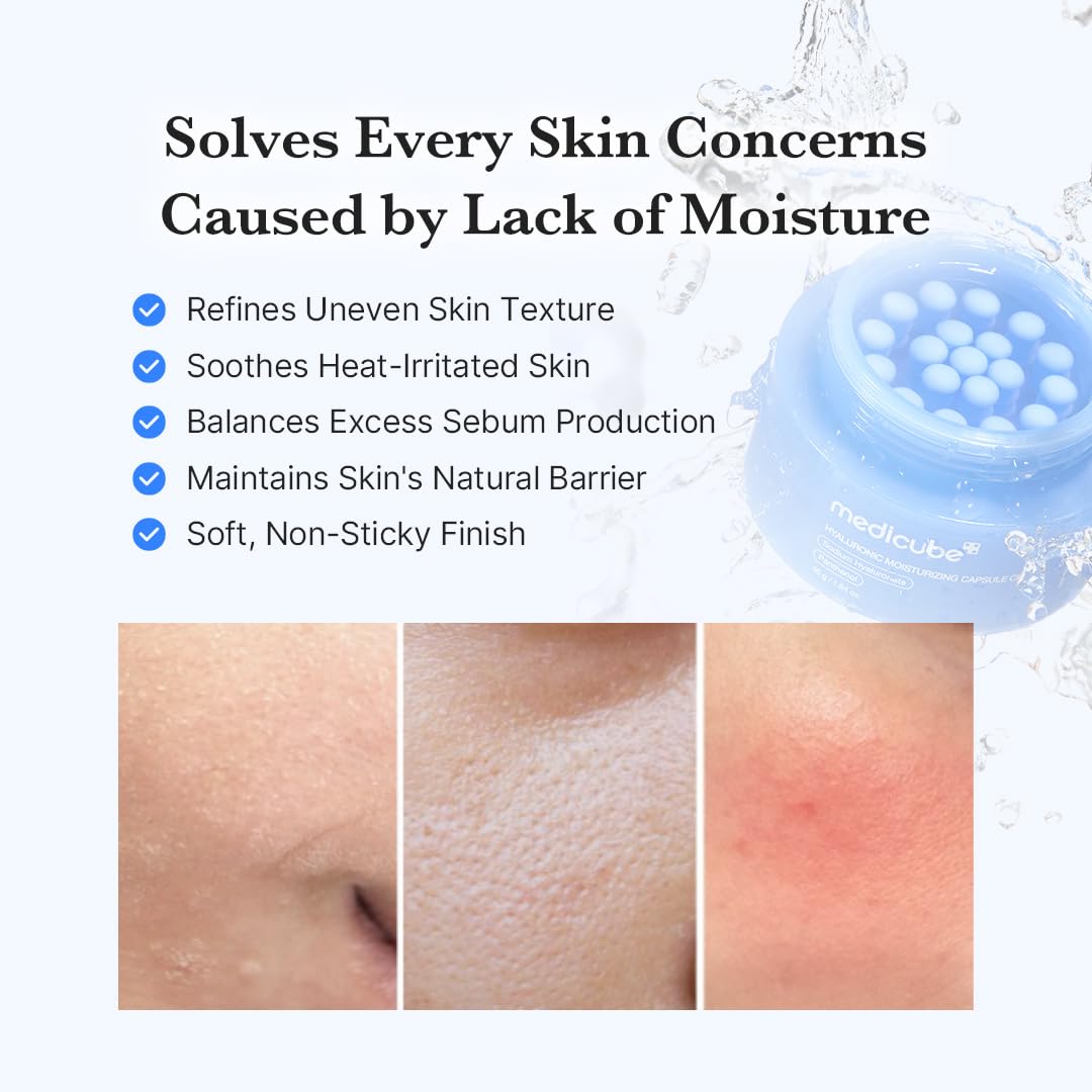 medicube - hyaluronic moisturizing capsule cream - Wardobie