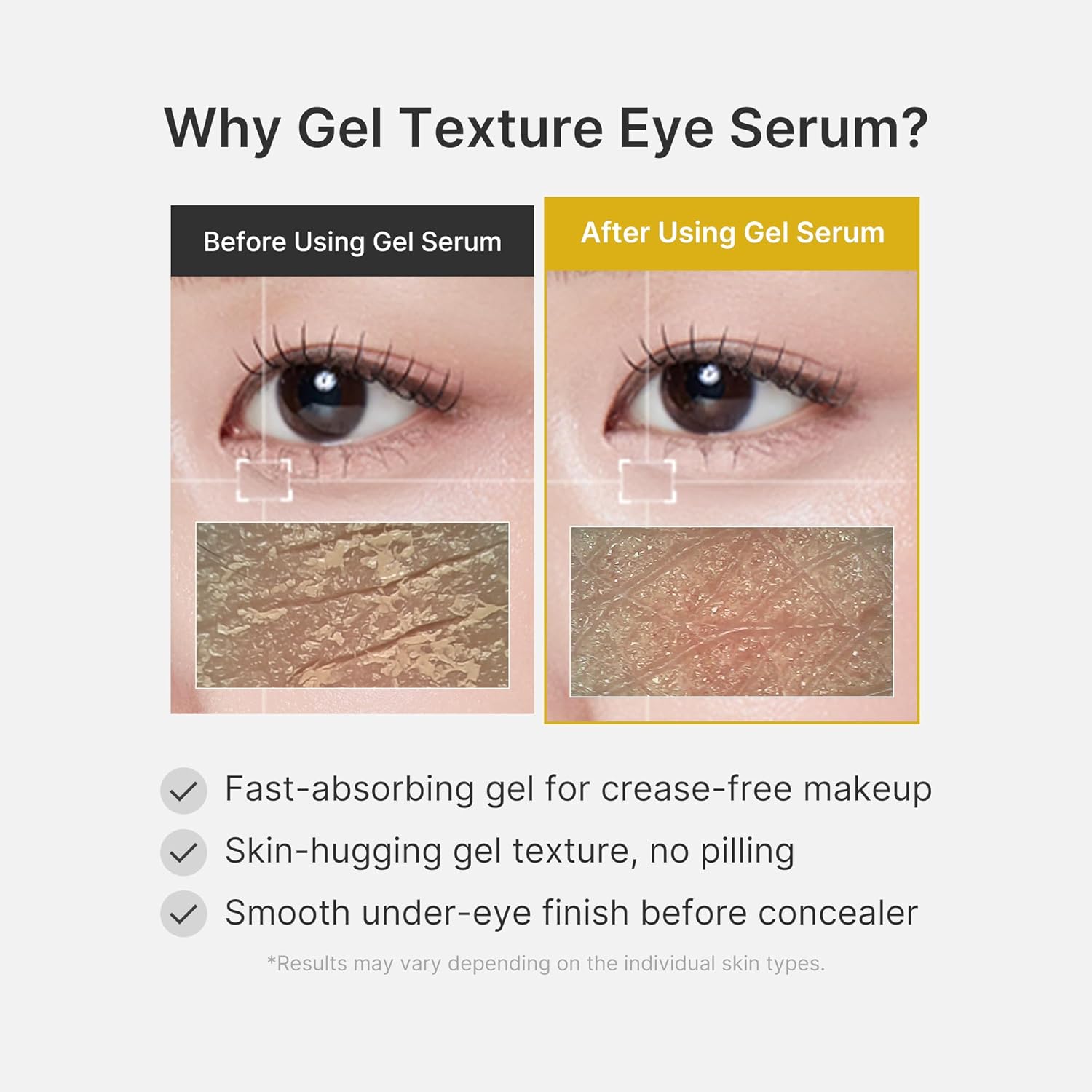 medicube - kojic acid turmeric vita eye gel serum [30ml] - Wardobie
