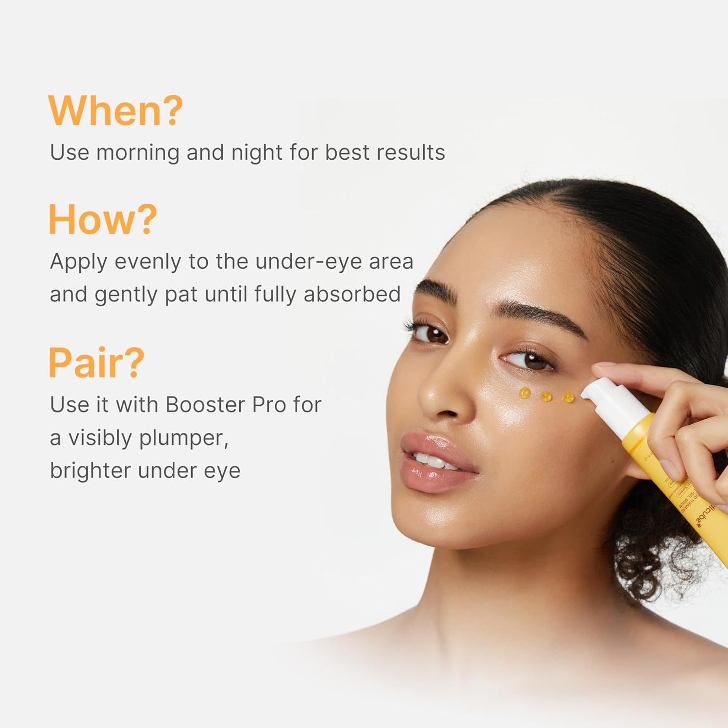 medicube - kojic acid turmeric vita eye gel serum [30ml] - Wardobie
