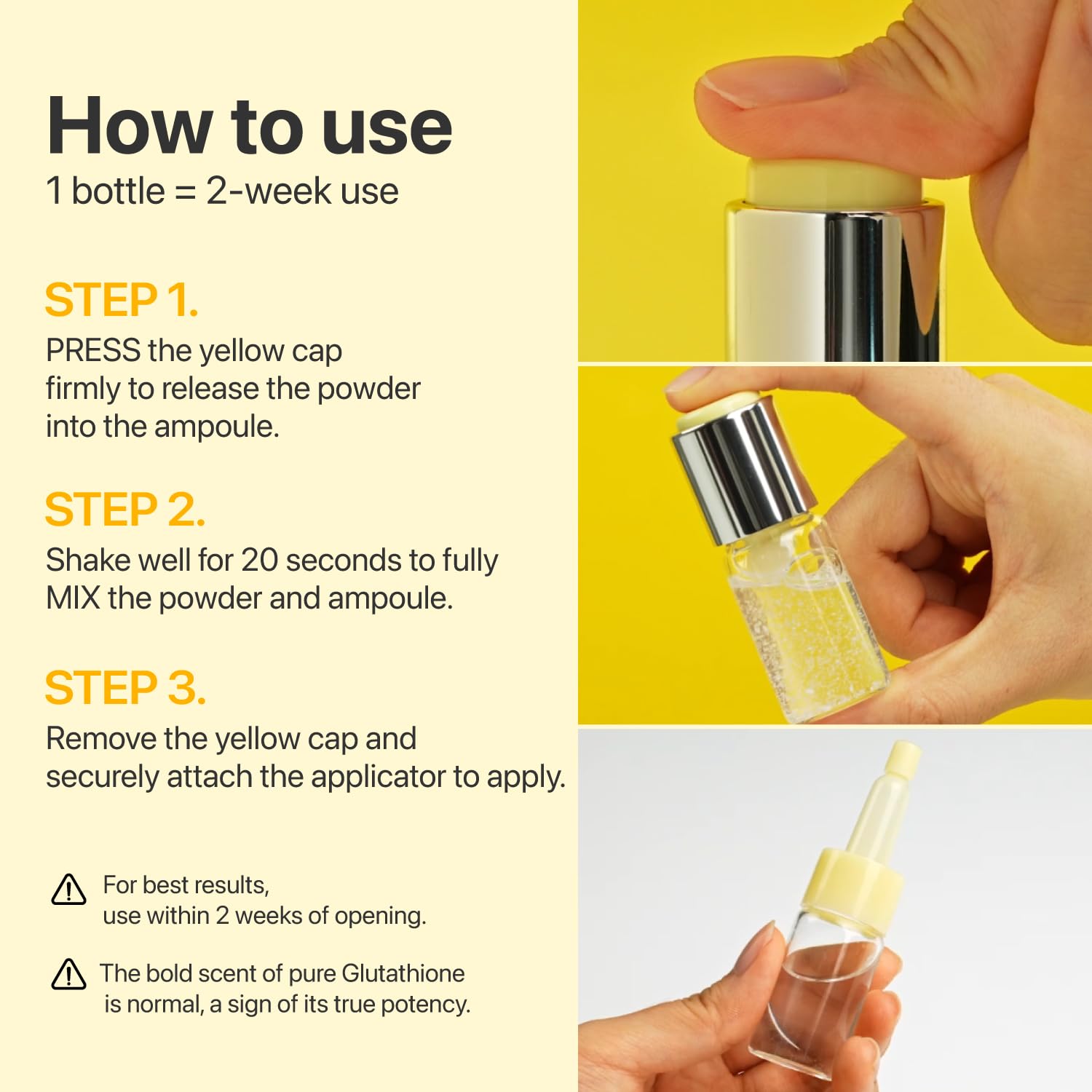 numbuzin - No.5 Glutathione TXA Advanced Dark Spot Ampoule Concentrate - Wardobie