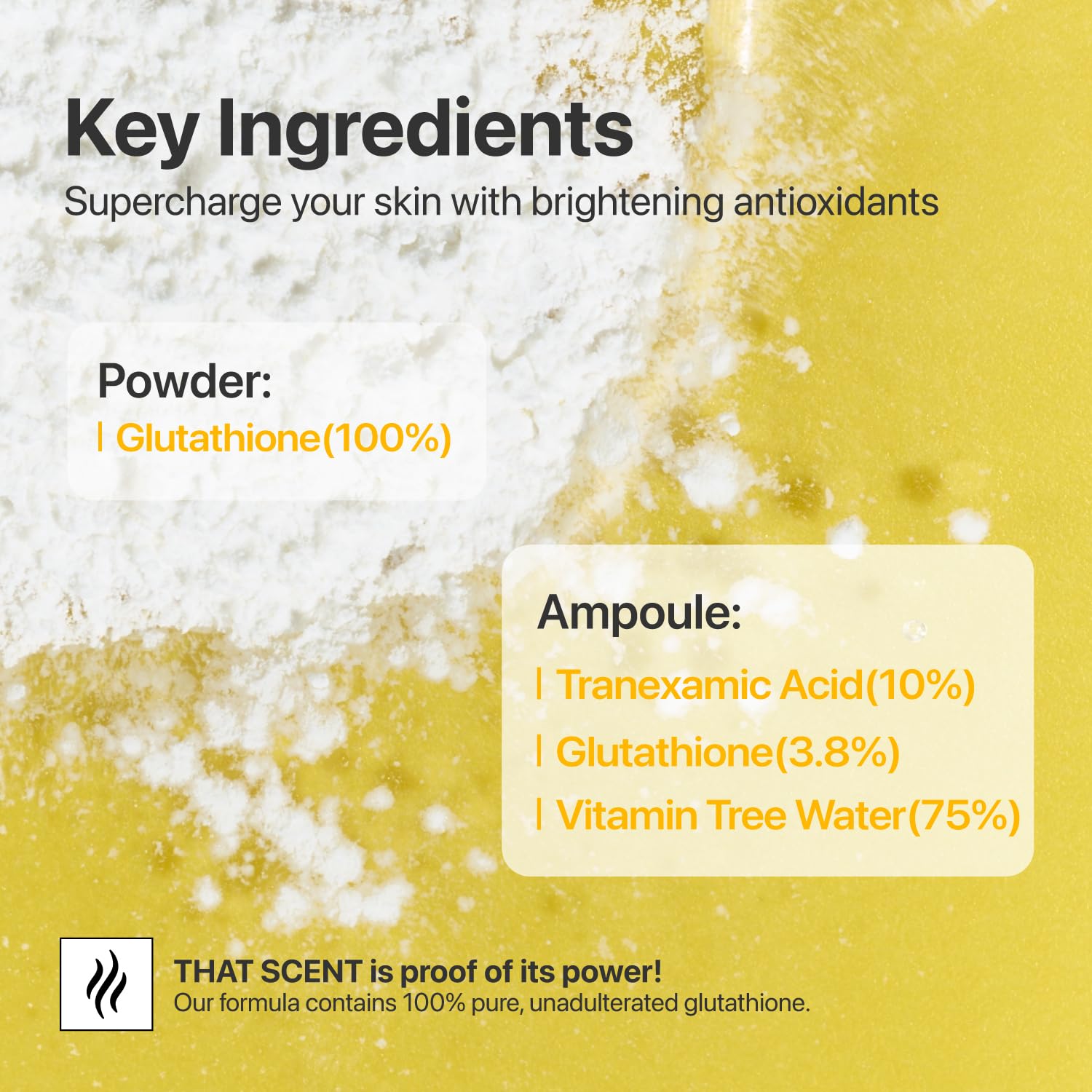 numbuzin - No.5 Glutathione TXA Advanced Dark Spot Ampoule Concentrate - Wardobie