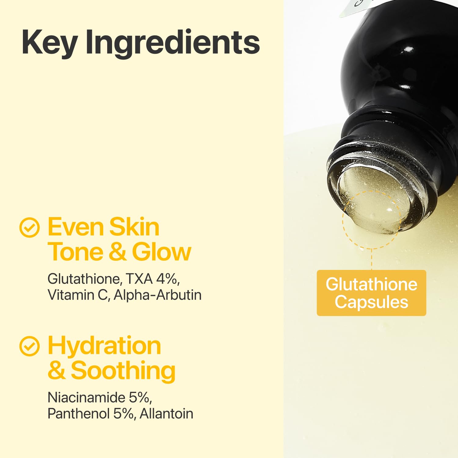 numbuzin – No.5+ Glutathione Vitamin Concentrated Serum [30ml] - Wardobie