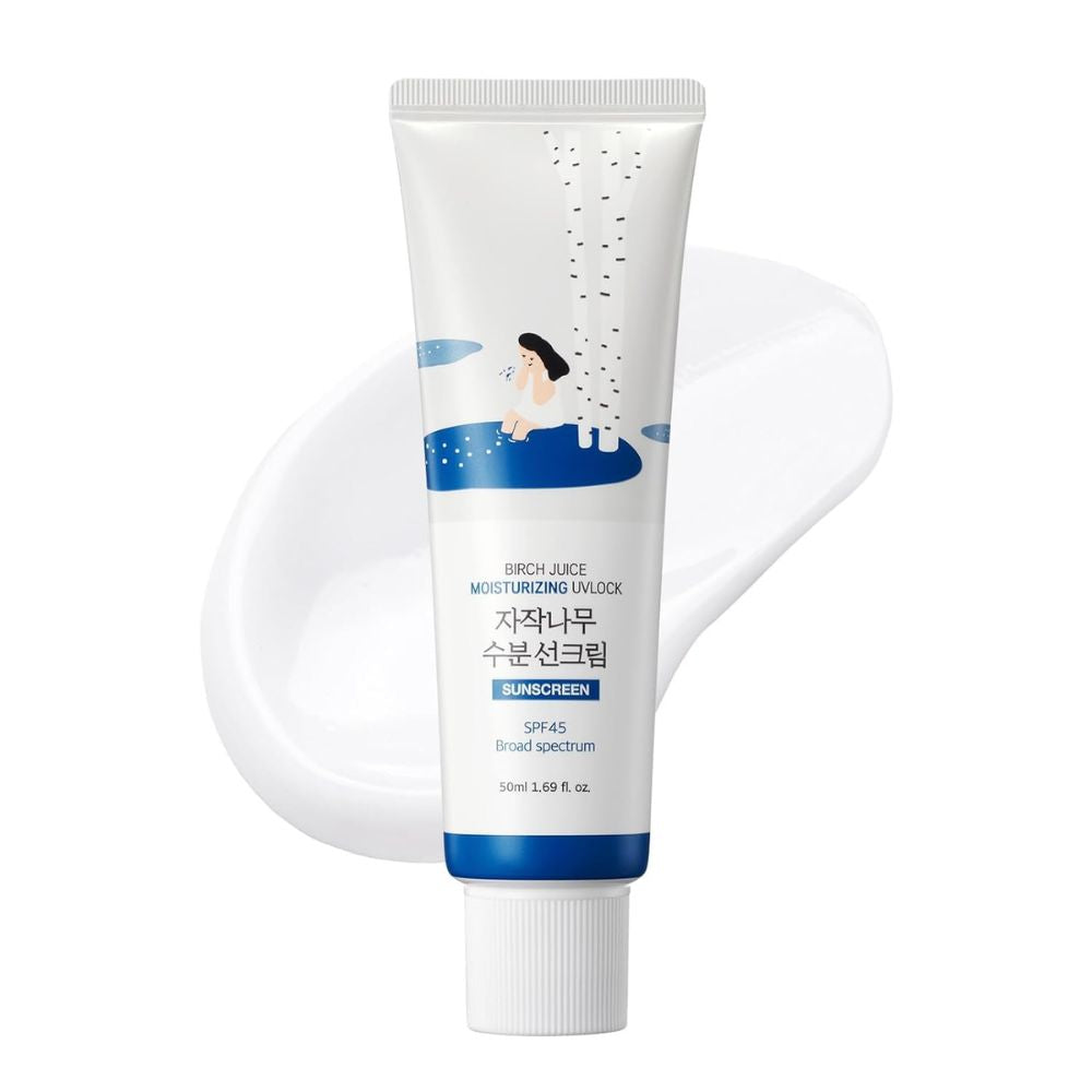 ROUND LAB – Birch Juice Moisturizing Sunscreen [50ml] - Wardobie
