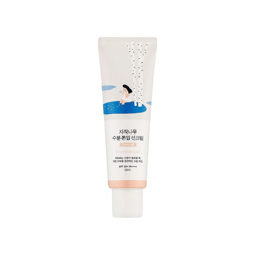 ROUND LAB – Birch Juice Moisturizing Tone Up Sunscreen [50ml] - Wardobie
