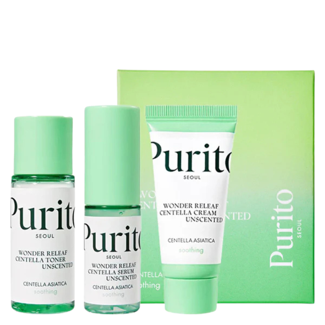 Purito SEOUL - Wonder Releaf Centella Mini Kit Unscented